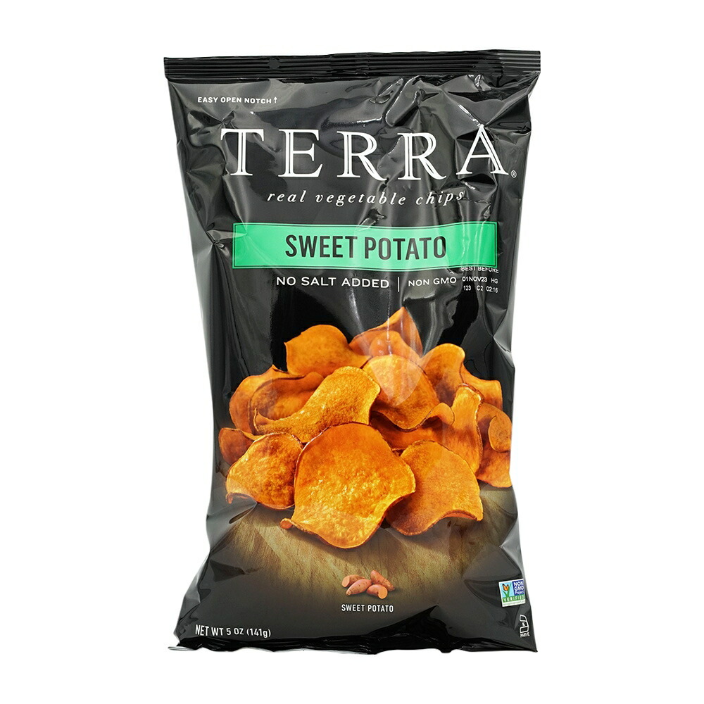 【楽天市場】【送料無料】 リアル ベジタブルチップス スイートポテト 無塩 141g テラ ポテチ 野菜 ベジチップス お菓子 おやつ