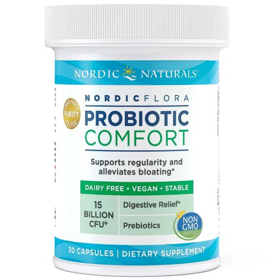 【楽天市場】【送料無料】 150億個の乳酸菌 プロバイオティクス 30カプセル ノルディックフローラ プロバイオティックコンフォート