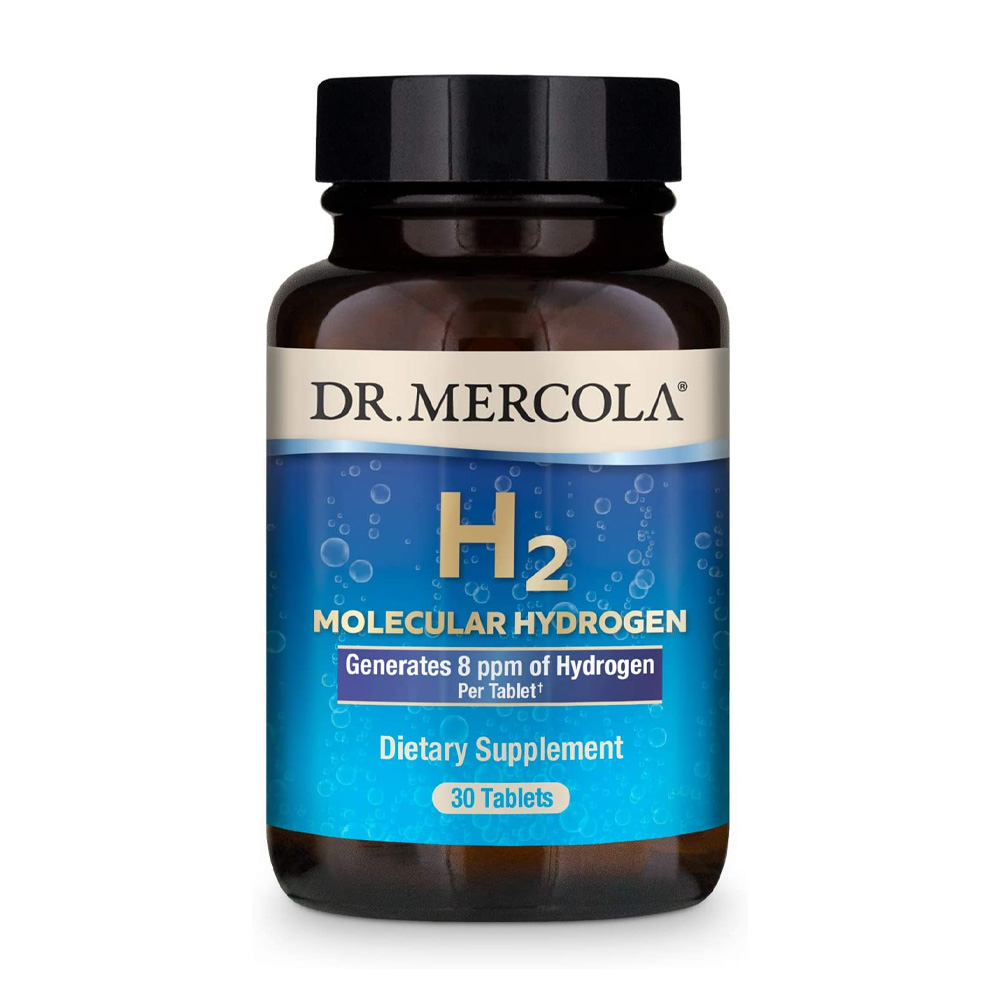 【送料無料】 H2 水素分子 80mg 30粒 タブレット ドクターメルコラ マグネシウム【Dr. Mercola】H2 Molecular Hydrogen 8 ppm 30 Tablets画像