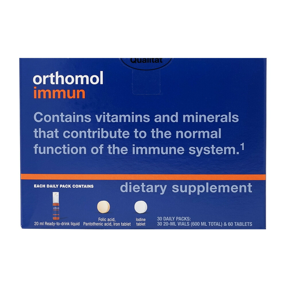 楽天市場】orthomol immun マルチビタミン & ミネラル7個入り (1