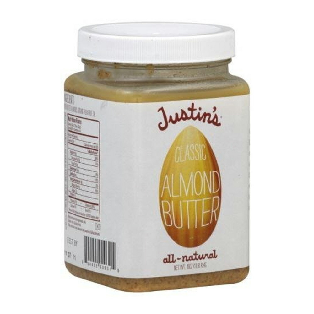【楽天市場】【送料無料】クラシック アーモンドバター 454g ジャスティンズ グルテンフリー 調味料【Justin's】Classic