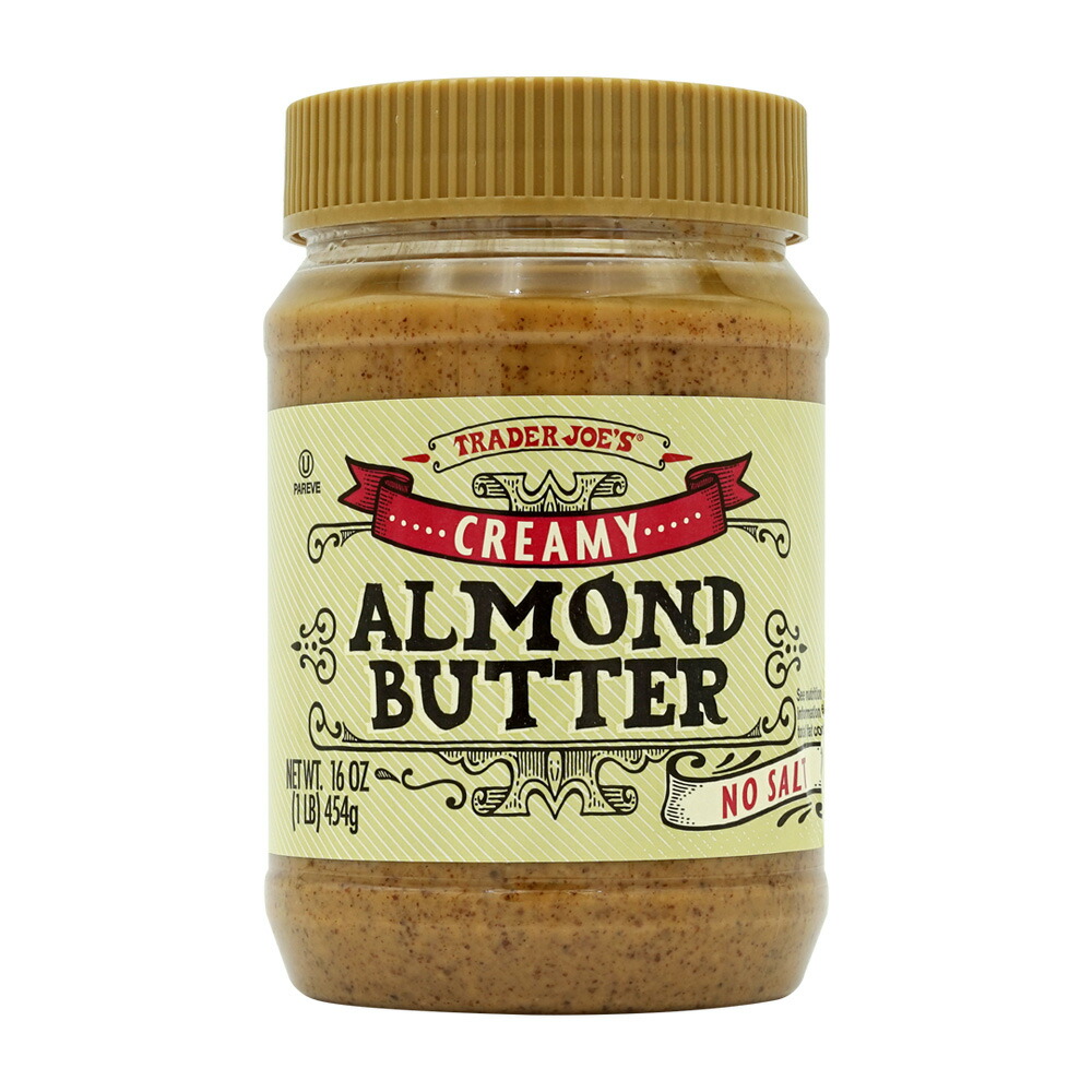 【楽天市場】【送料無料】クリーミー アーモンドバター 無塩 454g トレーダージョーズ トレジョ 料理 お菓子 ベーキング 朝食