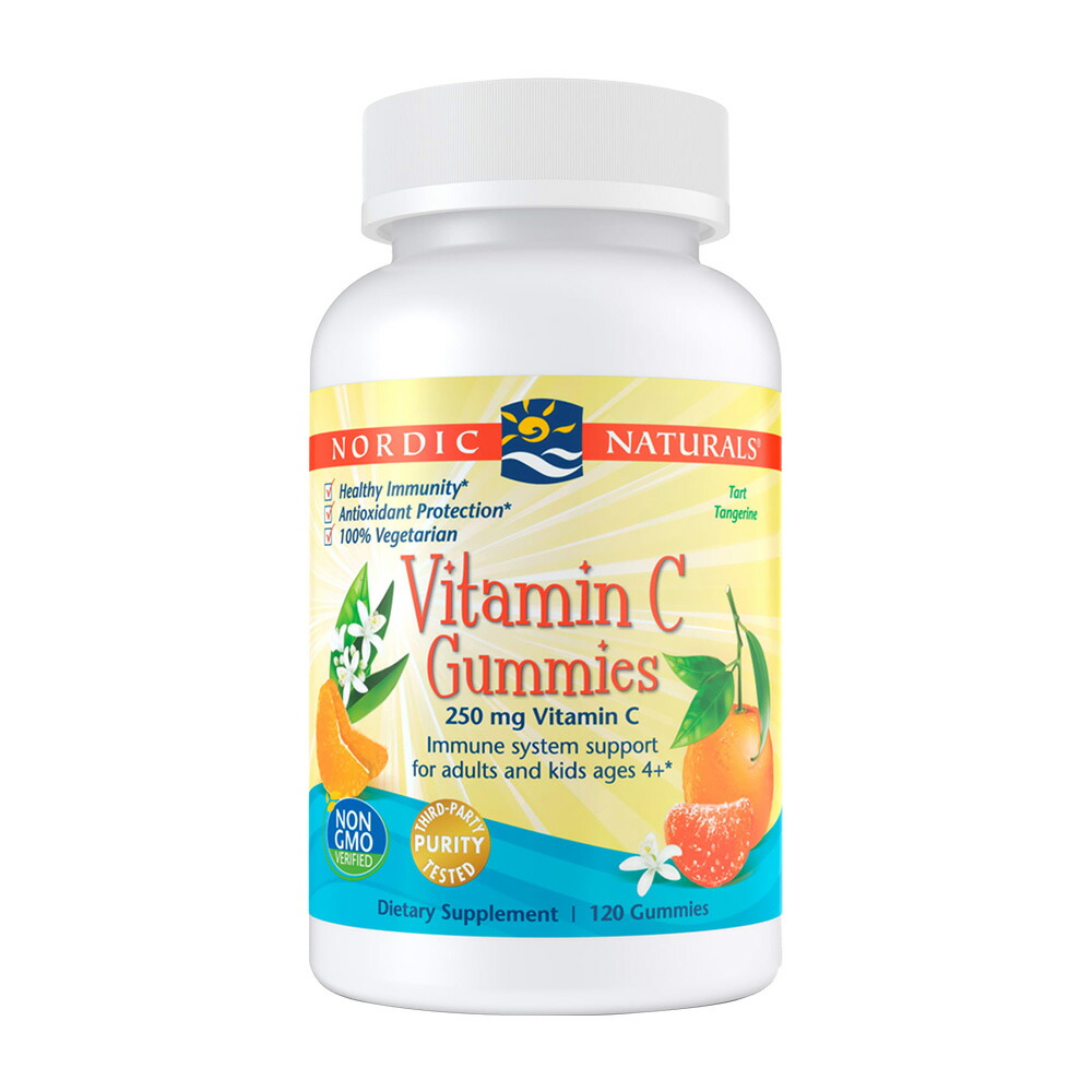 【楽天市場】【送料無料】 ビタミンCグミ 250mg タルトタンジェリン 120粒 グミ ノルディックナチュラルズ 子供 キッズサプリメント
