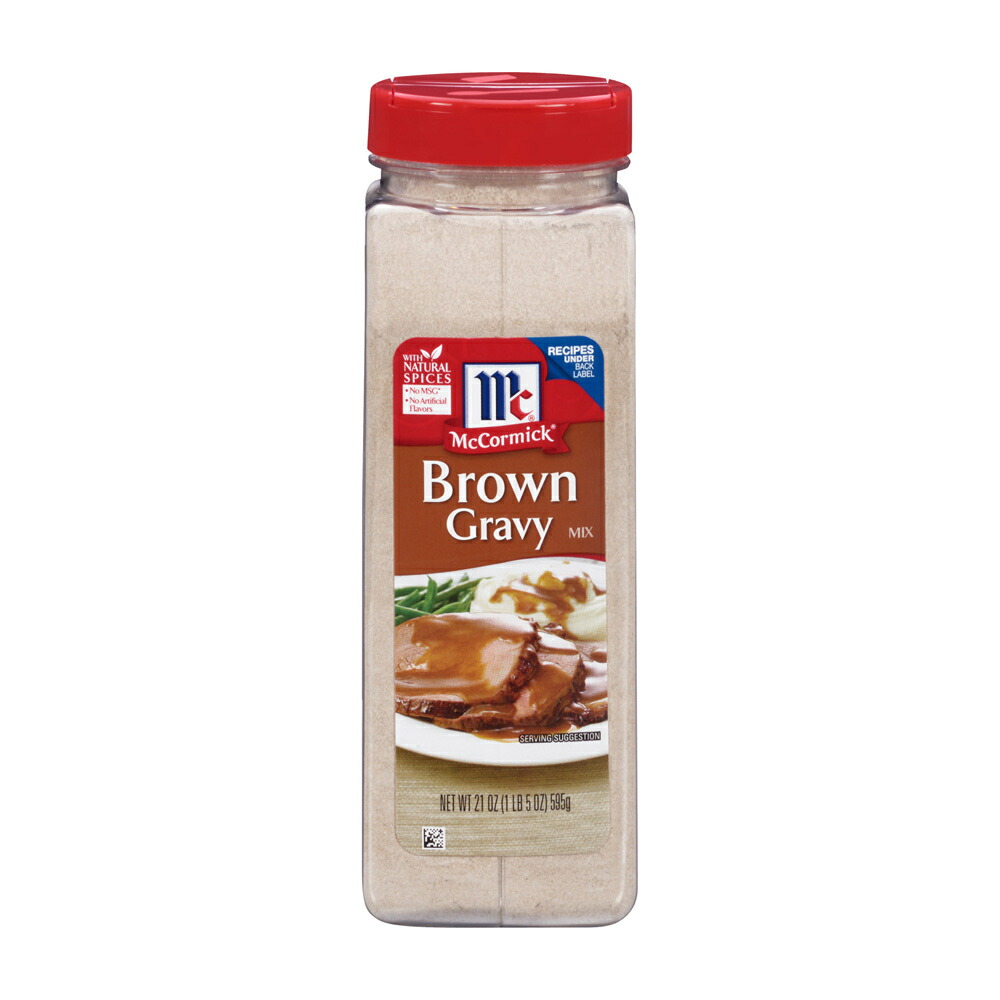 【楽天市場】【送料無料】 ブラウン グレービー ミックス 595g マコーミック 調味料【Mccormick】Brown Gravy Mix