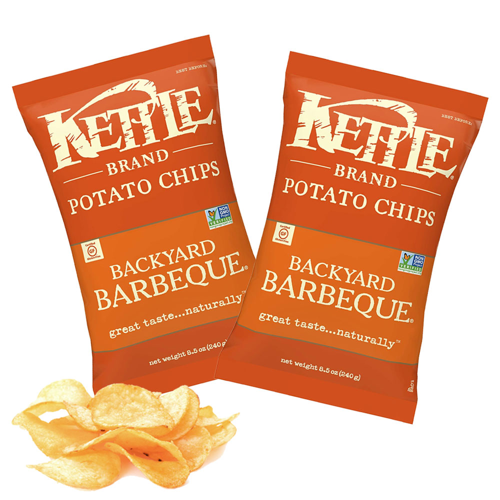 【楽天市場】【送料無料】 2個セット ポテトチップス バックヤードバーベキュー 141g ケトル ポテチ お菓子 スナック おやつ グルテン