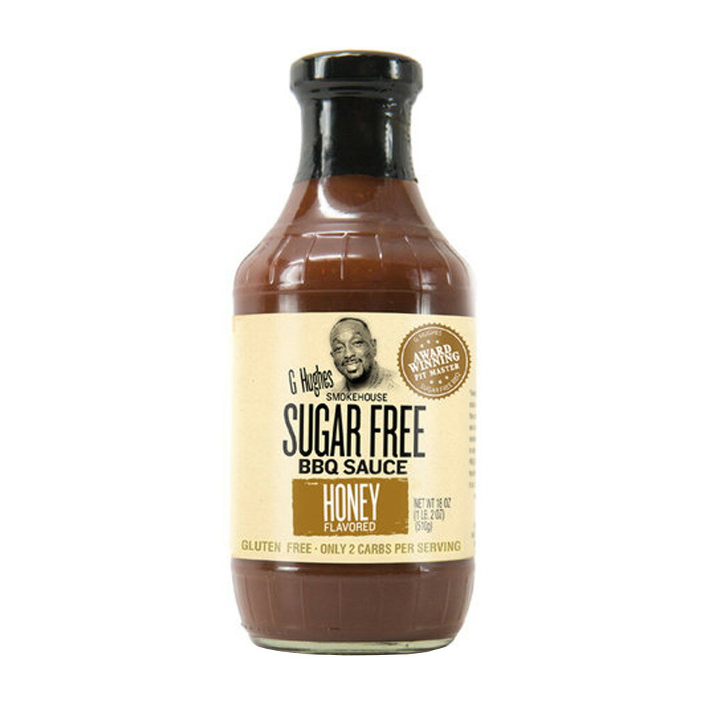 【楽天市場】【最大2023円オフクーポン配布中】 BBQソース スモークハウス シュガーフリー ハニー味 510g ジーヒューズ【G