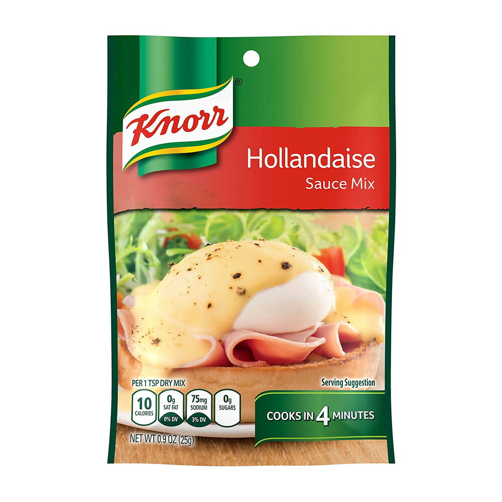 【送料無料】 ソースミックス オランデーズ 25g クノール 料理 調味料 ソース 簡単【Knorr】Sauce Mix, Hollandaise 0.9 oz画像