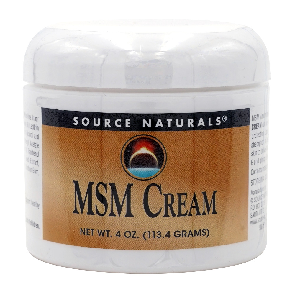 br>MSMクリーム 113.4g ソースナチュラルズ<br>MSM Cream, 4 oz - 通販