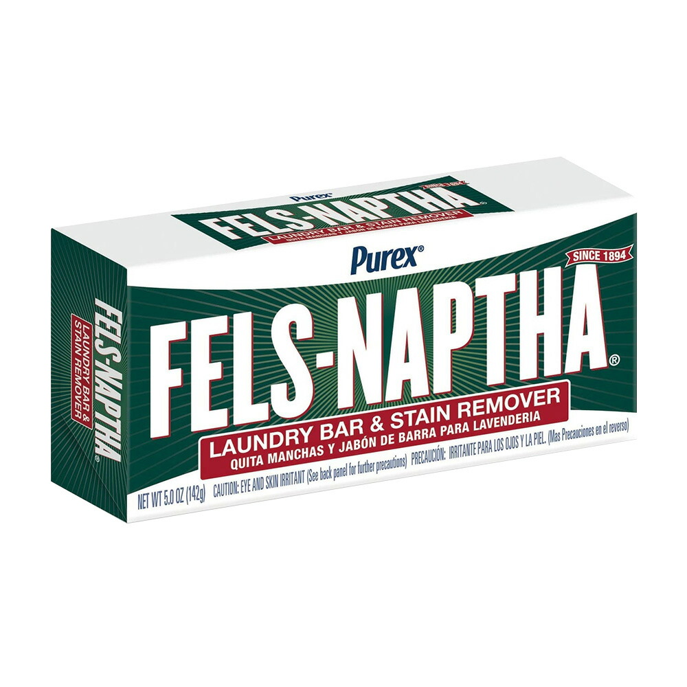 【楽天市場】【送料無料】 洗濯石鹸＆汚れ除去 142g 洗濯 しみ抜き ピュレックス【Purex】FelsNaptha, Laundry Bar & Stain Remover 5 oz