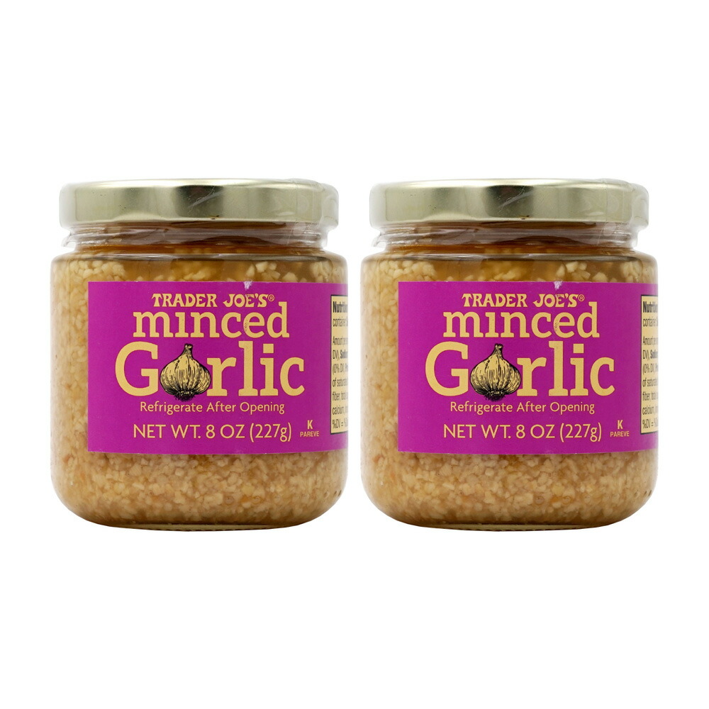 楽天市場 送料無料 みじん切りニンニク 227g 調味料 スパイス 料理 トレーダージョーズ Trader Joe S Minced Garlic 8 Oz Vitacafe