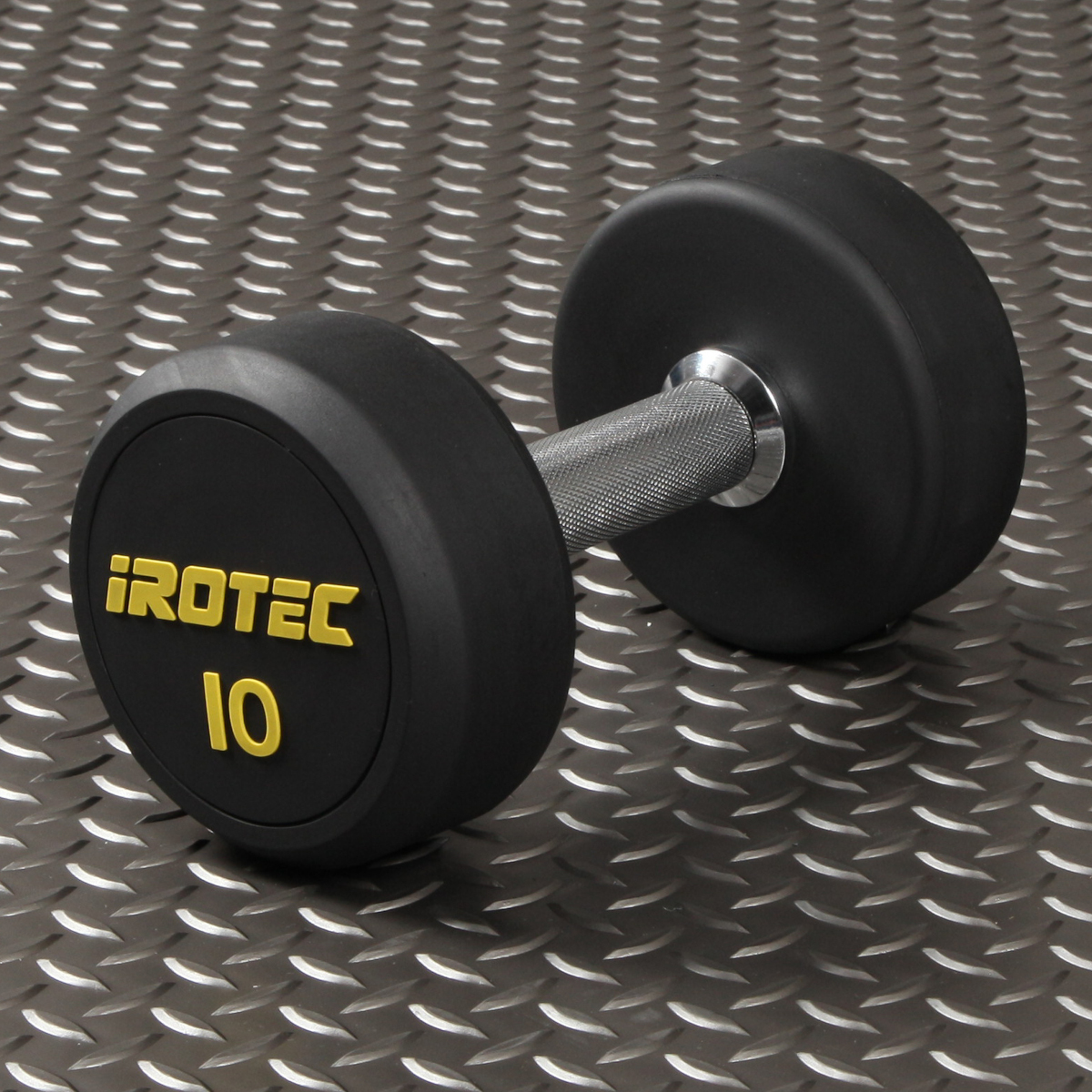 美品！アイロテック　ダンベル　20kg  片手10kg Amazon | IROTEC(アイロテック) ラバー ダンベル20KGセット