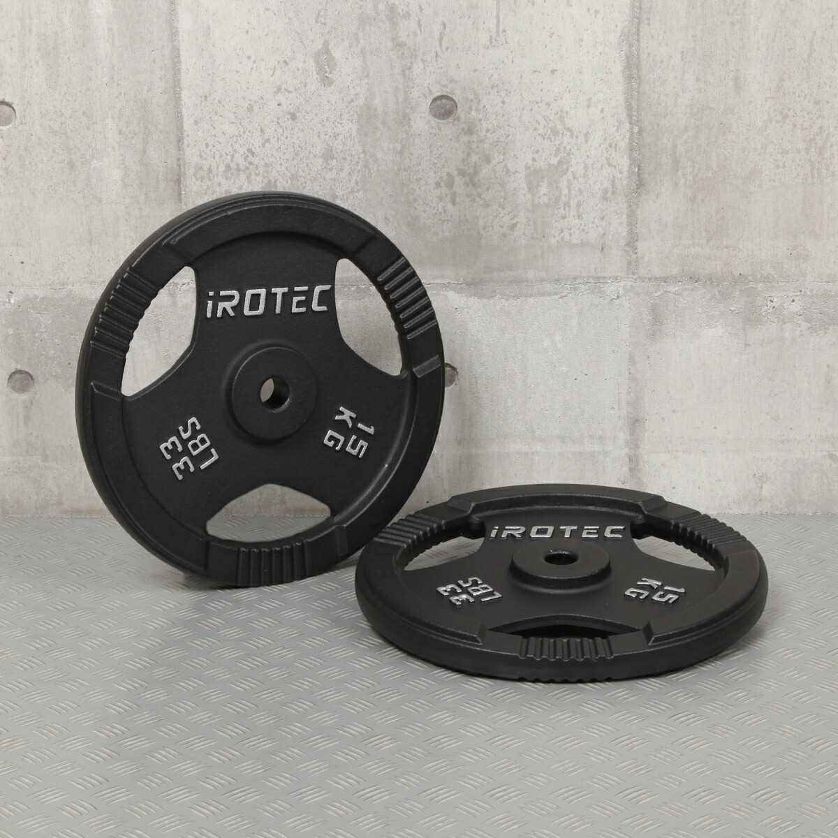 アイロテック　10kgプレート　2枚セット IROTEC アイロテック プレート10kg x 2枚 計20kg - メルカリ