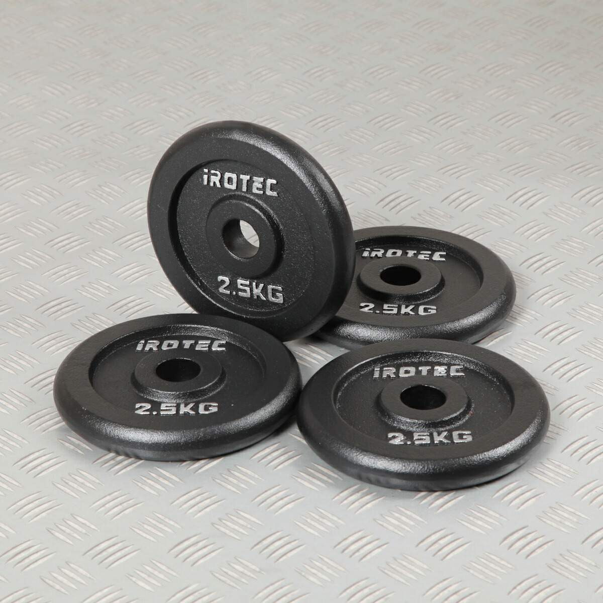 【バーベル　プレート】アイロテック(IROTEC)15kg×2枚 Amazon | IROTEC(アイロテック) アイアンプレート 20KG