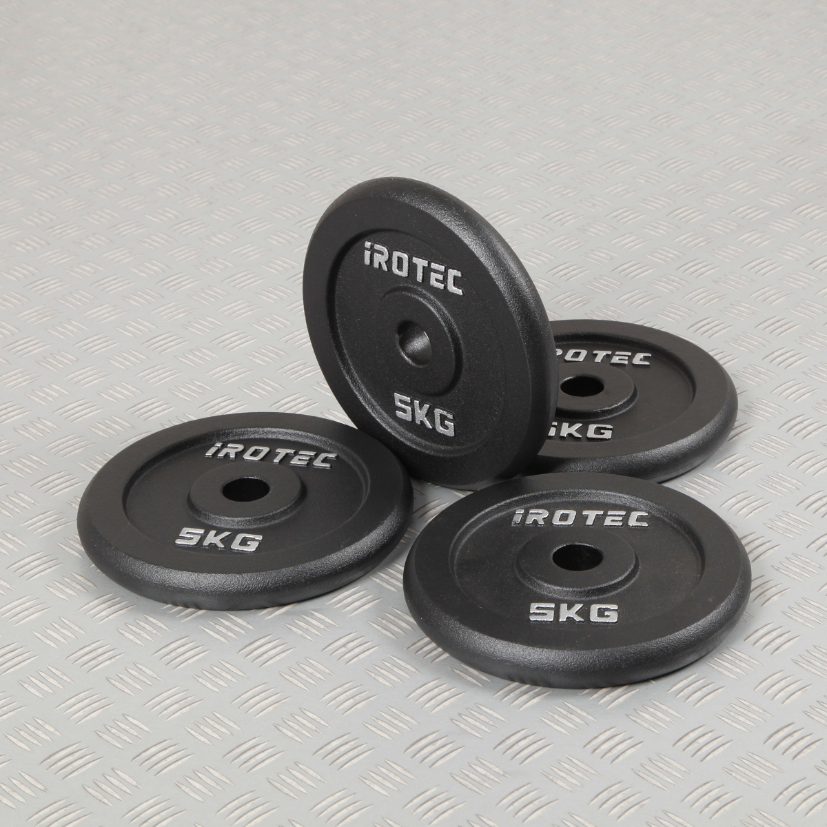 ⑵ irotec アイロテック ウエイトプレート 20kg ファイティングロード アイアンプレート20kg(2枚) IROTEC (アイロテック)
