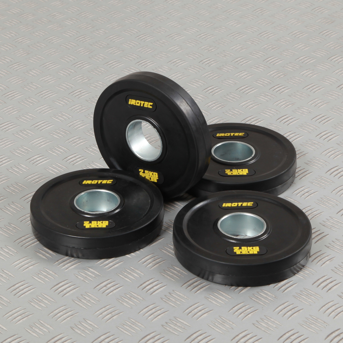 アイロテックIROTEC オリンピックプレート穴径50mm  20kg x 2枚 プレートラックオリンピックタイプ 【径50mm専用】 /IROTEC