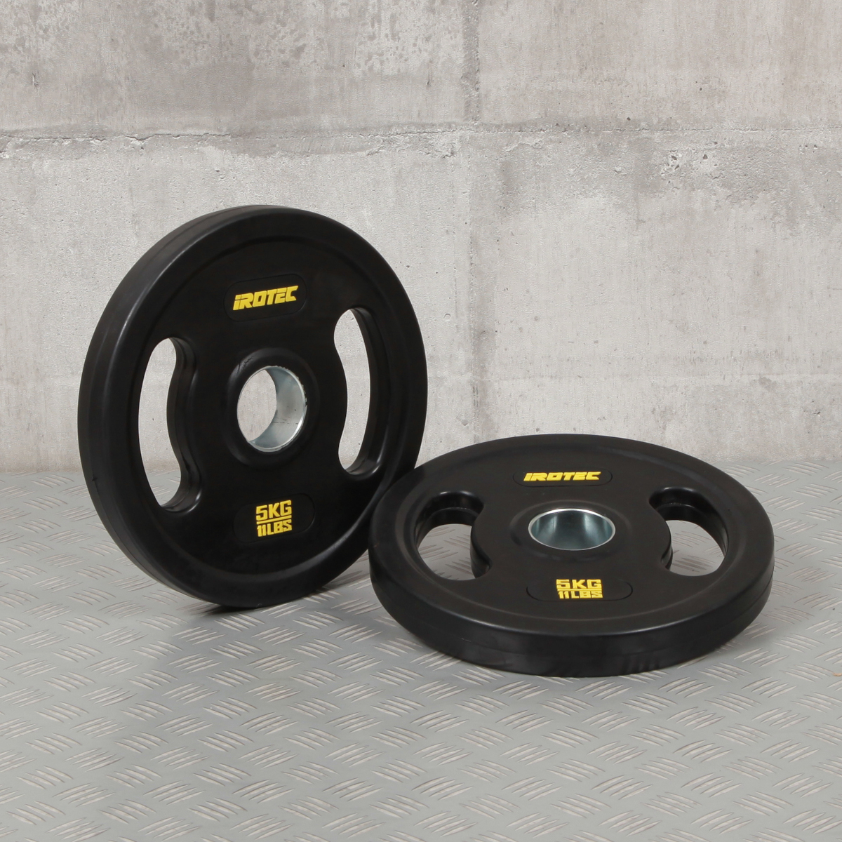 IROTEC プレートセット　合計115kg IROTEC (アイロテック) PUオリンピックプレートセット 115KG