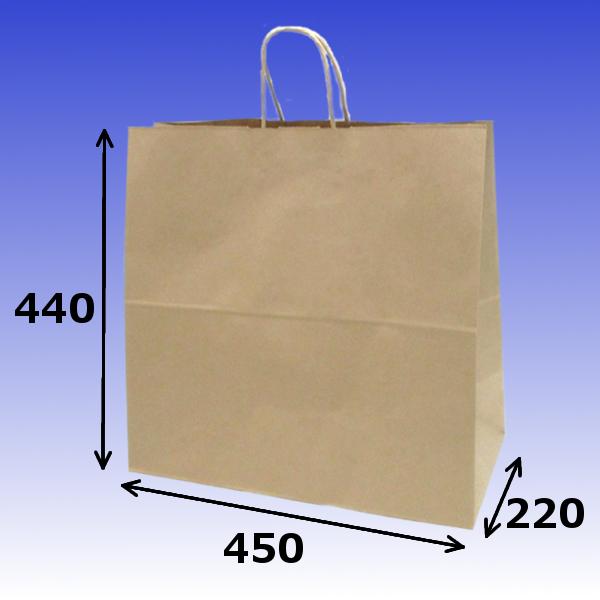 豪華 手提げ紙袋 マチ広 茶 無地 hw 45 100枚 茶 無地 未晒 幅450 マチ220 丈440mm 紙丸紐 茶 大容量 マチ広 引き出物 引出物 大きい 手提げ袋 手提げ 紙袋 紙手提げ袋 プレゼント お弁当 ケーキ テイクアウト 持ち帰り 中食 デリバリー 大 売れ筋