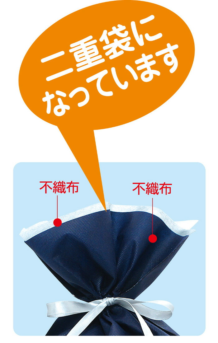 激安特価 不織布リボン付巾着袋 紺 Ll 100枚梱包 内 不織布 外 不織布 サイズ 巾450 底マチ1 丈 リボン 下 560 4 Mm バレンタイン ホワイトデー プレゼント ラッピング ギフト ギフトバッグ まとめ買い 値引 Emantel Com