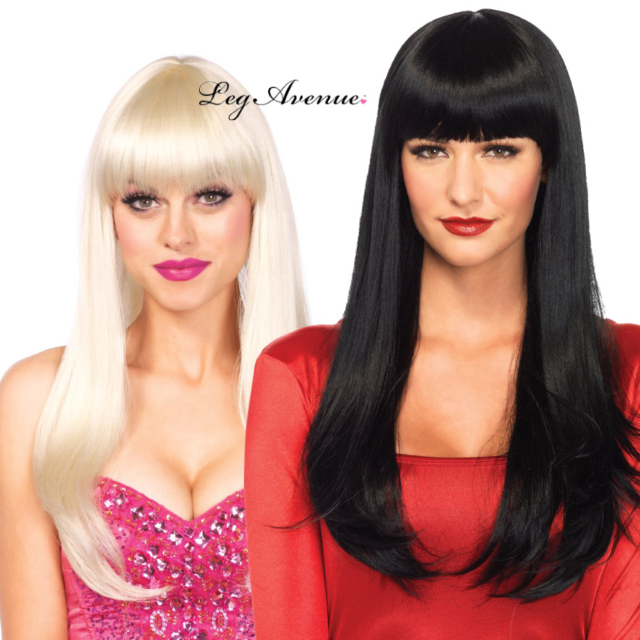 コスプレ 衣装 LEG AVENUE レッグアベニュー WIG ウィッグ かつら LA- A2733 ストレート ロング フルバングス 全2色展開 正規品 毛 髪 ヘアー コスチューム 衣裳 仮装 かわいい セクシー おしゃれ ダンス 発表会 舞台 撮影 ステージ ショー ハロウィン イベント パーティー