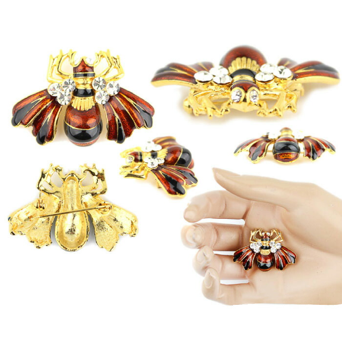楽天市場】ブローチ 蜂 ハチ 昆虫 おしゃれ シルバー アクセサリー