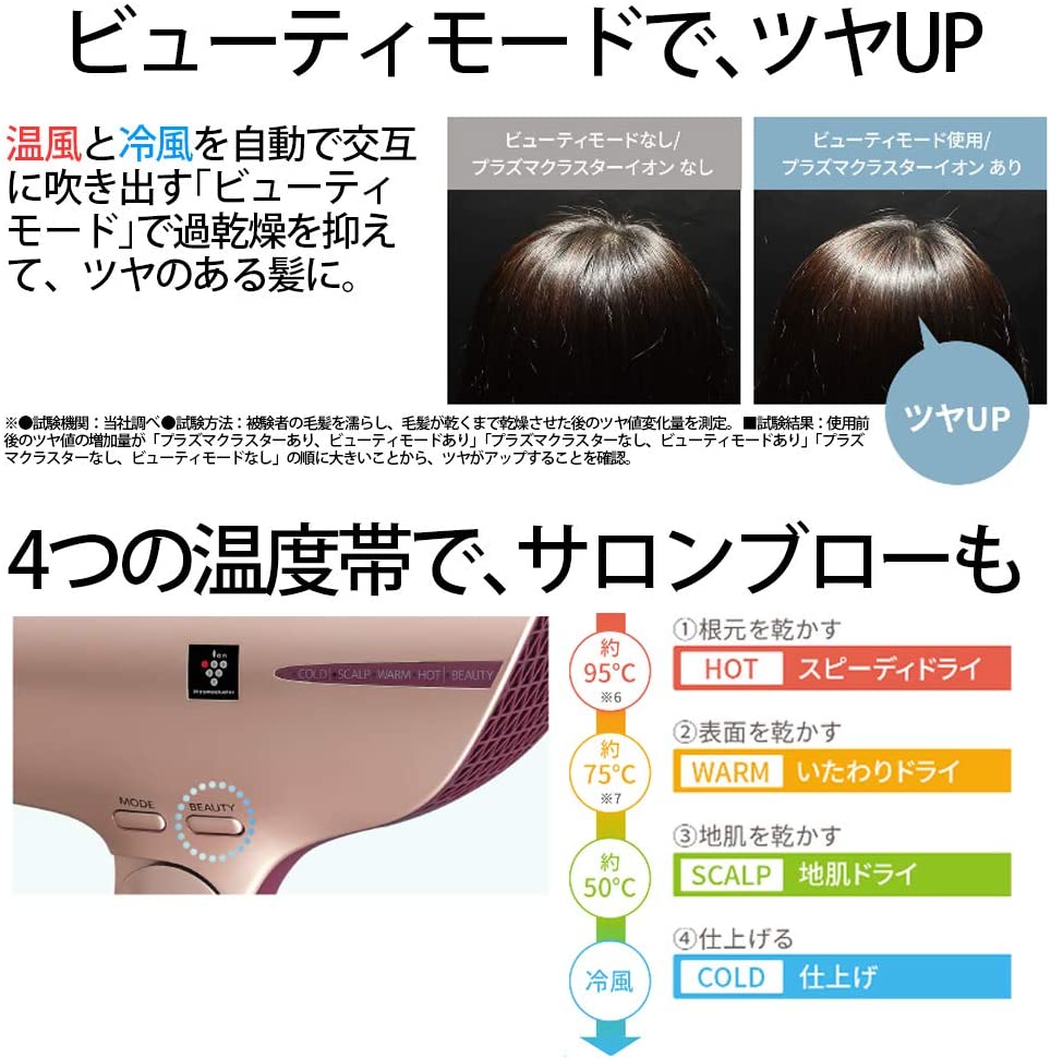 シャープ プラズマクラスタードライヤー IB-JP9-N