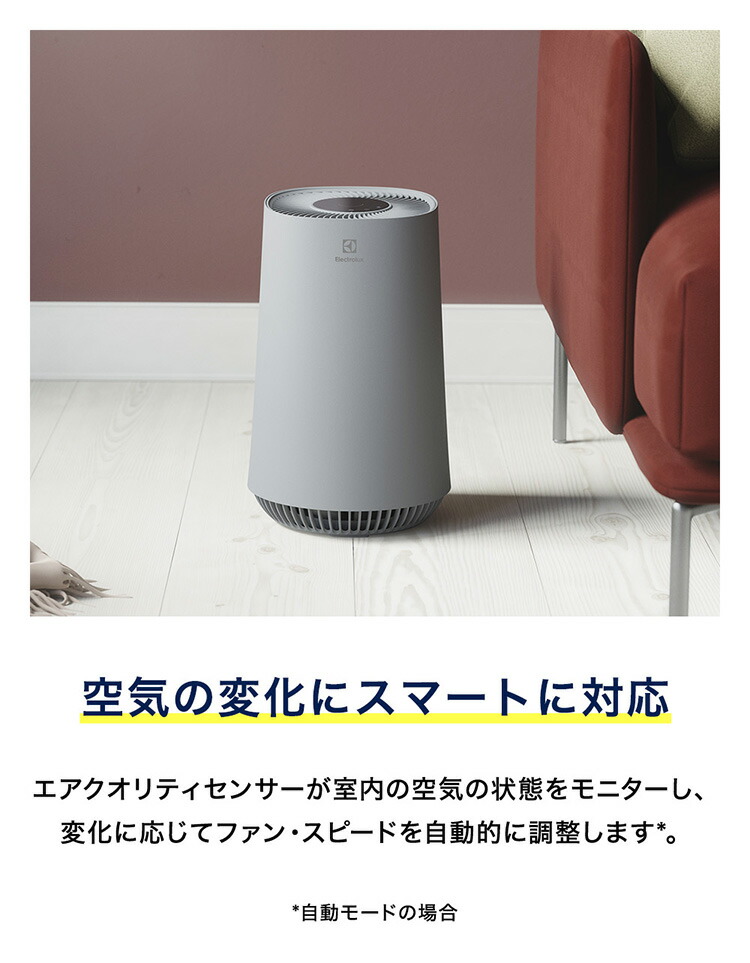 FA31-202GN 空気清浄機 エレクトロラックス Electrolux FLOW A3 空気清浄機 FA31-202 GY BL GN