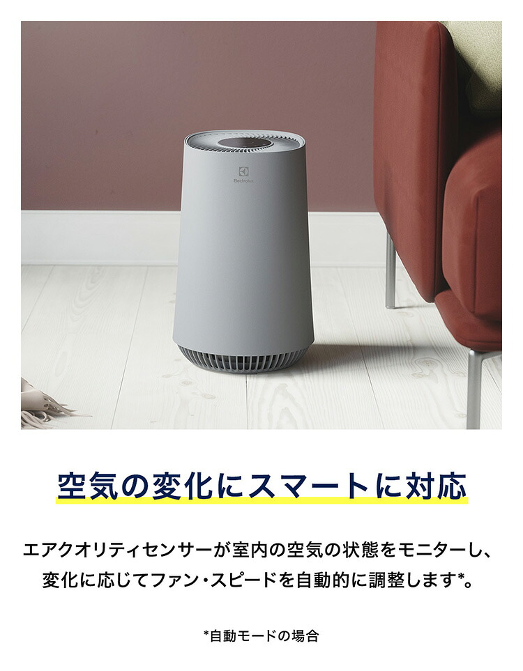 エレクトロラックス Electrolux FLOW A3 空気清浄機 FA31-202 GY BL GN 