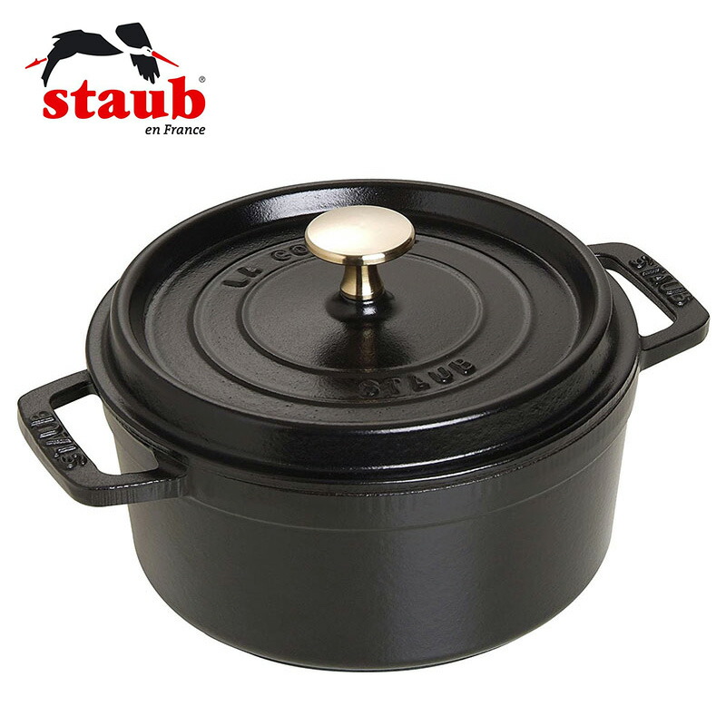 新品　ストウブ STAUB ラ ココット デ ゴハン M　ブラック　正規品　* ストウブ ラ ココット デ ゴハン M 16cm ブラック / staub