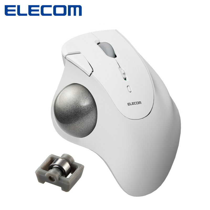 楽天市場】エレコム トラックボール マウス Bluetooth 5.0 36mmボール