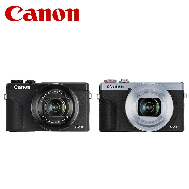 【8/31】楽天市場 毎日のお買い得 5 Canon キヤノン デジタルカメラ PowerShot G7 X Mark III ブラック/シルバー 高速連写 1.0型積層型CMOSセンサー【おひとり様1台限り】※2026年10月上旬発送予定
