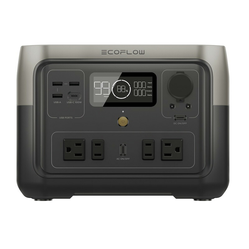 EcoFlow エコフロー RIVER2 ZMR600-JP ポータブル電源 公式サイト】EcoFlow RIVER 2｜エコフロー リバー 2 – EcoFlow Japan