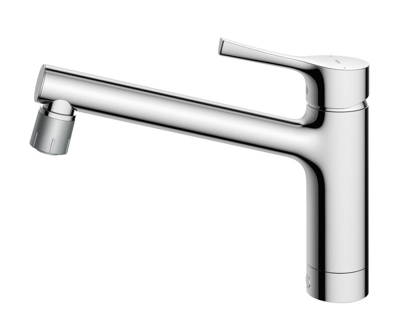 楽天市場】TOTO(トートー)台付きシングル混合水栓(エコシングル・湯水