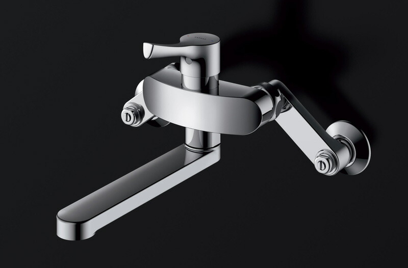 楽天市場】TOTO トートー 壁付シングル混合水栓 TKS05311J : 楽天