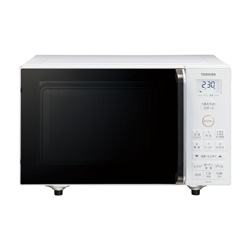 楽天市場】東芝 オーブンレンジ 18L ER-X18(W) ホワイト フラット庫内