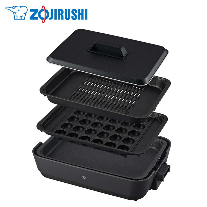 楽天市場】象印マホービン ホットプレート やきやき 3枚タイプ 深型