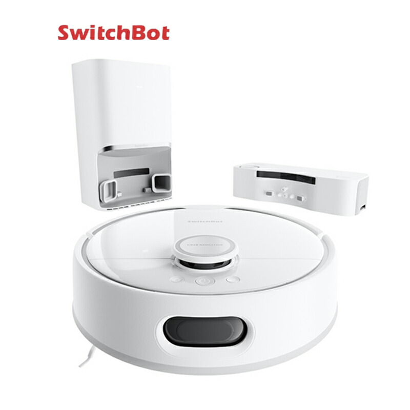 お盆セールラスト　SwitchBot S10 ロボット掃除機 Amazon | 【セット販売】 【8Way全自動】 SwitchBot ロボット