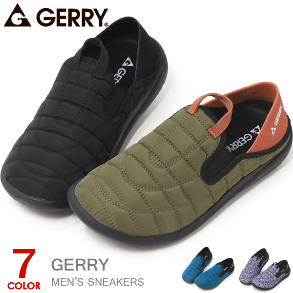 GERRY モックシューズ サボサンダル メンズ レディース スリッポン 靴 キャンプシューズ アウトドア 暖かい GR-5550 GR-6550  最旬ダウン