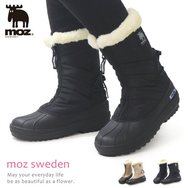 楽天市場】moz モズ スノーブーツ レディース ブーツ 防寒ブーツ