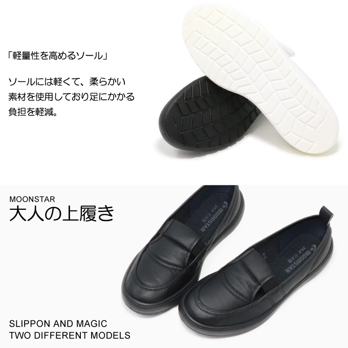 superfoot: Moonstar adult uwabaki slippers care shoes Velcro 02 medical ...