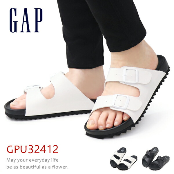 楽天市場】GAP ギャップ サンダル レディース メンズ フラットサンダル