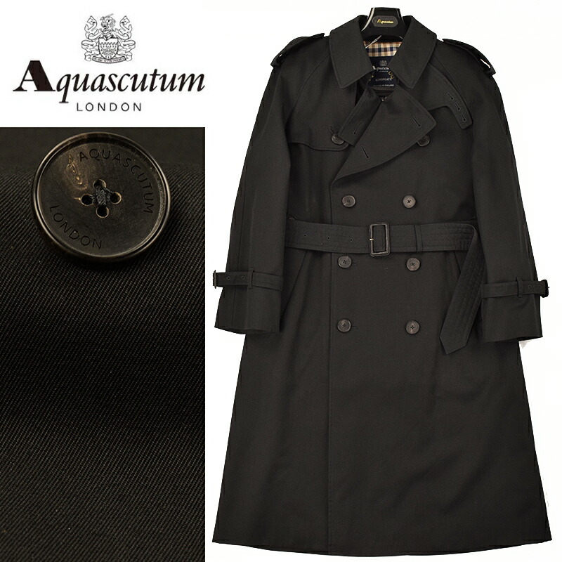 楽天市場】◇Aquascutum アクアスキュータム◇定価 176,000円 イギリス製 ステンカラー ウールロングコート  紺(42サイズ)(大きいサイズ・キングサイズ・ビッグサイズ) メンズコート ビジネス カジュアル : スーペリア