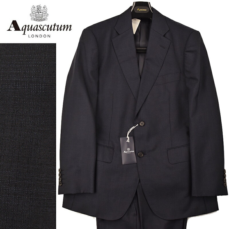 【楽天市場】 Aquascutum アクアスキュータム 春夏モデル 定価 176,000円 日本製 オルタネイトストライプ ウールスーツ  濃紺(AB5サイズ) メンズスーツ ビジネススーツ おしゃれ : スーペリア