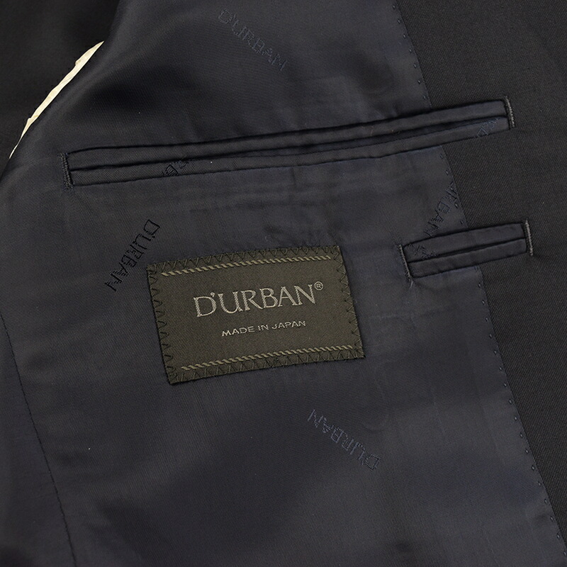 ◇D'URBAN ダーバン◇秋冬モデル 定価 無地ウールスーツ 126,500円