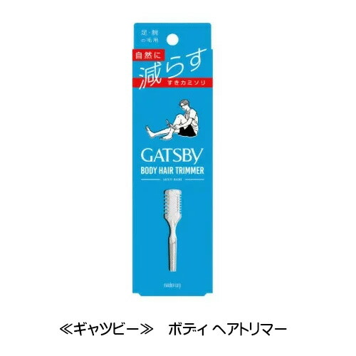 楽天市場 58 3 メール便送料無料 マンダム Gatsby ギャツビー ボディ ヘアトリマー足 腕の毛用男性用グルーミングツールムダ毛処理 脱毛 除毛 ムダ毛ケア すきカミソリ 毛量調整 生活便利創庫スーパーキッド