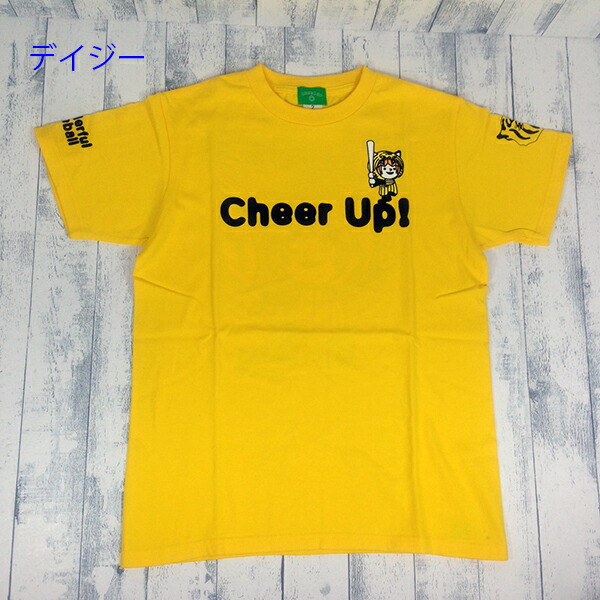 楽天市場】タイガースＴシャツ 610604 CHEER UP!! Tigers チアーアップタイガース 応援 野球 プリント メンズ レディース  ユニセックス CHEER 半袖Ｔシャツ : e-zacca-store