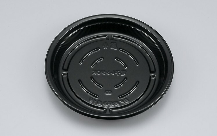 ＢＦお口当たり丸１９ 黒本体 900枚 50枚×18袋 容れもの お好み焼き入れもの