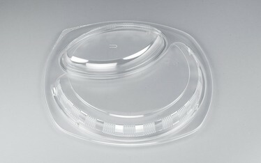 BFカレー内11 嵌合蓋 U字穴　400個　シーピー化成