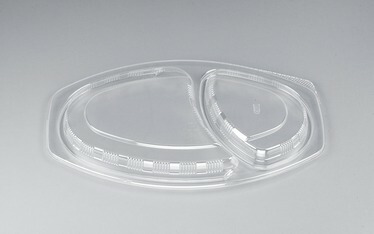 ＢＦカレー内６ 嵌合蓋 Ｕ字穴 600枚 シーピー化成 カレー入れもの