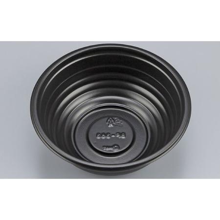 ＢＦ－３６３ 黒 本体 600枚 シーピー化成 どんぶり入れもの 麺入れもの