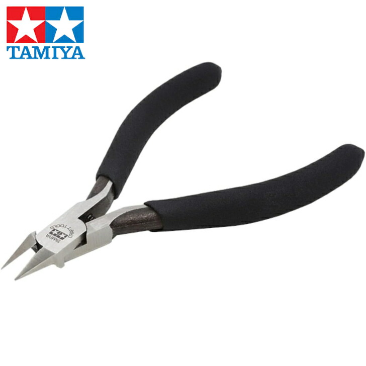 楽天市場】タミヤ クラフトツールシリーズ No.35 薄刃ニッパー 74035
